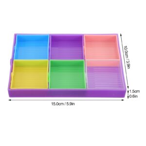 1 Set Capacity Art Bead Storage Trays Art Accessories Bead Sorting Organizer Container Crafts