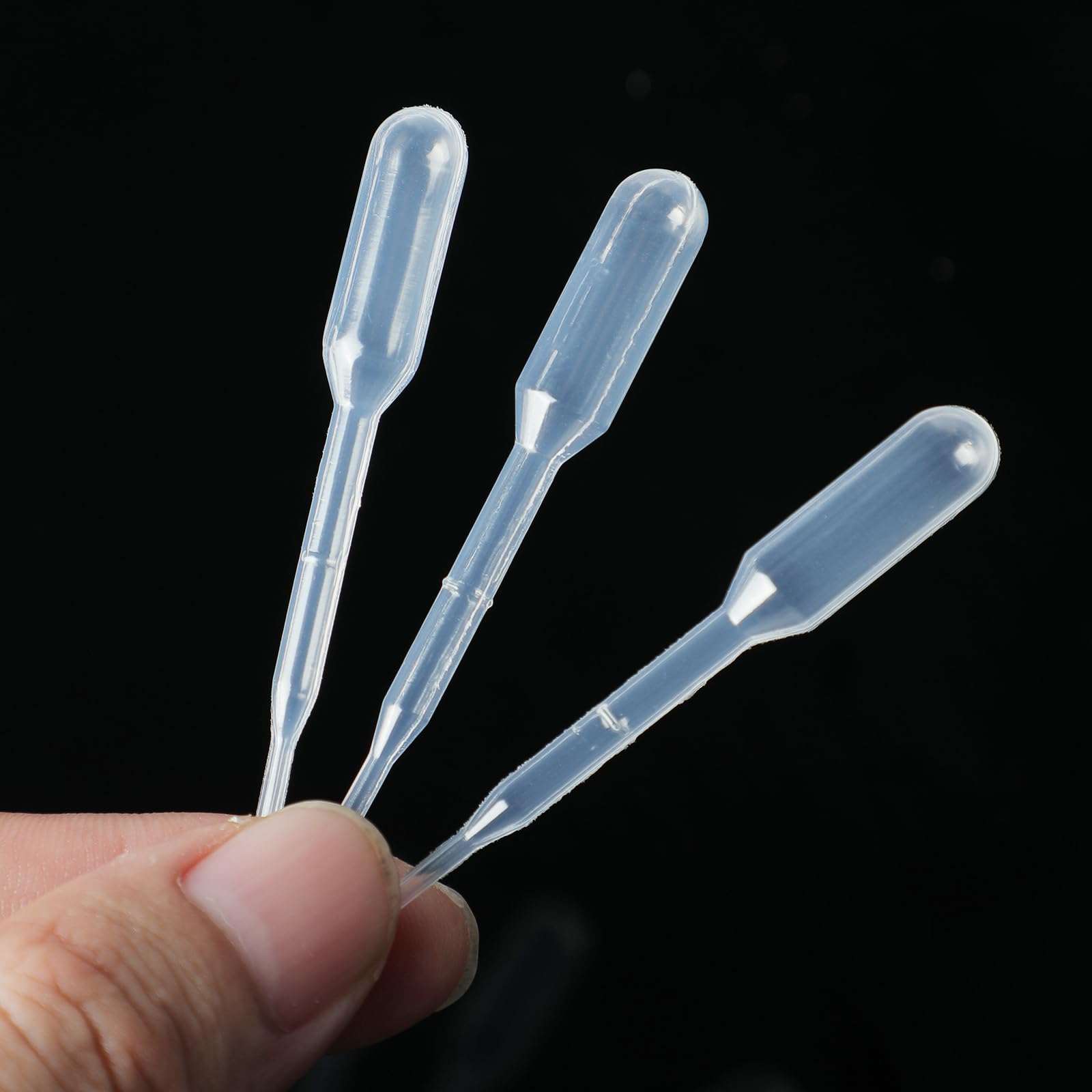 Senkary 0.2ml Disposable Pipettes Dropper Plastic Transfer Pipettes Eye Dropper Tool for Essential Oils, Science and Lab (200PCS)