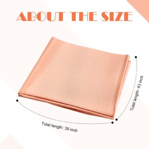 VitalCozy Copper Fabric Cloth Copper Protection Fabric for Grounding Mobile Phone and Other Significantly(1 Sheet,39"x43")