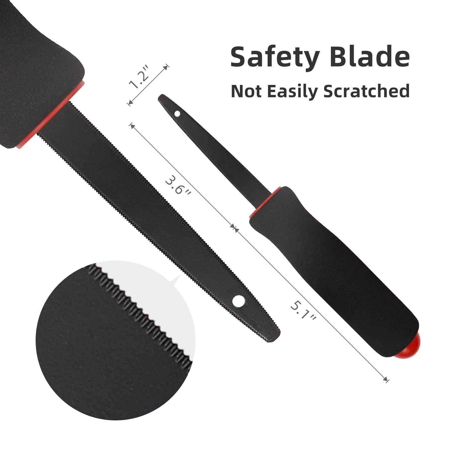 Booche Portable Carton, Box and Scrape Cutter - Family Friendly, Fast Cutting, Soft Handle Grip, Unique Design Cardboard Cutter - Safer Alternative to Sharp Razor and Knives (1)