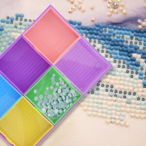 1 Set Capacity Art Bead Storage Trays Art Accessories Bead Sorting Organizer Container Crafts