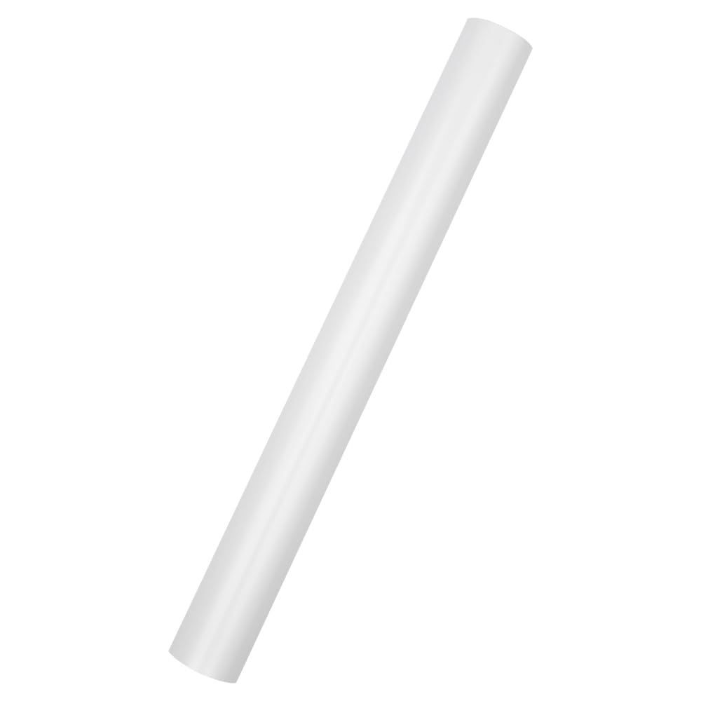 JAM Paper Gift Wrap - Glossy Wrapping Paper - 26.3 Sq Ft (17 in x 18 Ft) - Glossy White - Roll Sold Individually