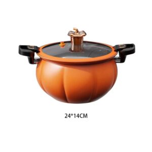 Leadigol Non-stick Micro Pressure Pot 5L Multifunctional Pumpkin Soup Pot Household Enamel pot Gas Stove Induction Cooker Universal Stew Pot