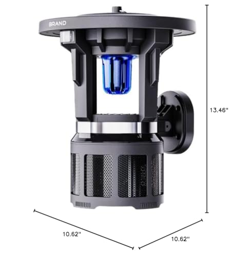 KATCHY Outdoor Insect Trap with Wall-Mounted Bracket - Non-Zapper Traps for Outdoors - Catch Insects Outdoors
