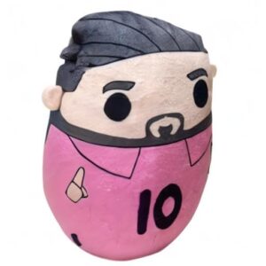 Dupuci Cartoon Soccer Star with Soccer Jersey 10 Plush Figure Toy Number 10 Soccer Player Plush Pillow