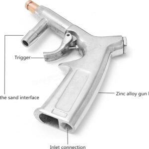 Bidtok Sand Blaster Gun Kit,Sandblasting Gun for Sandblaster Cabine