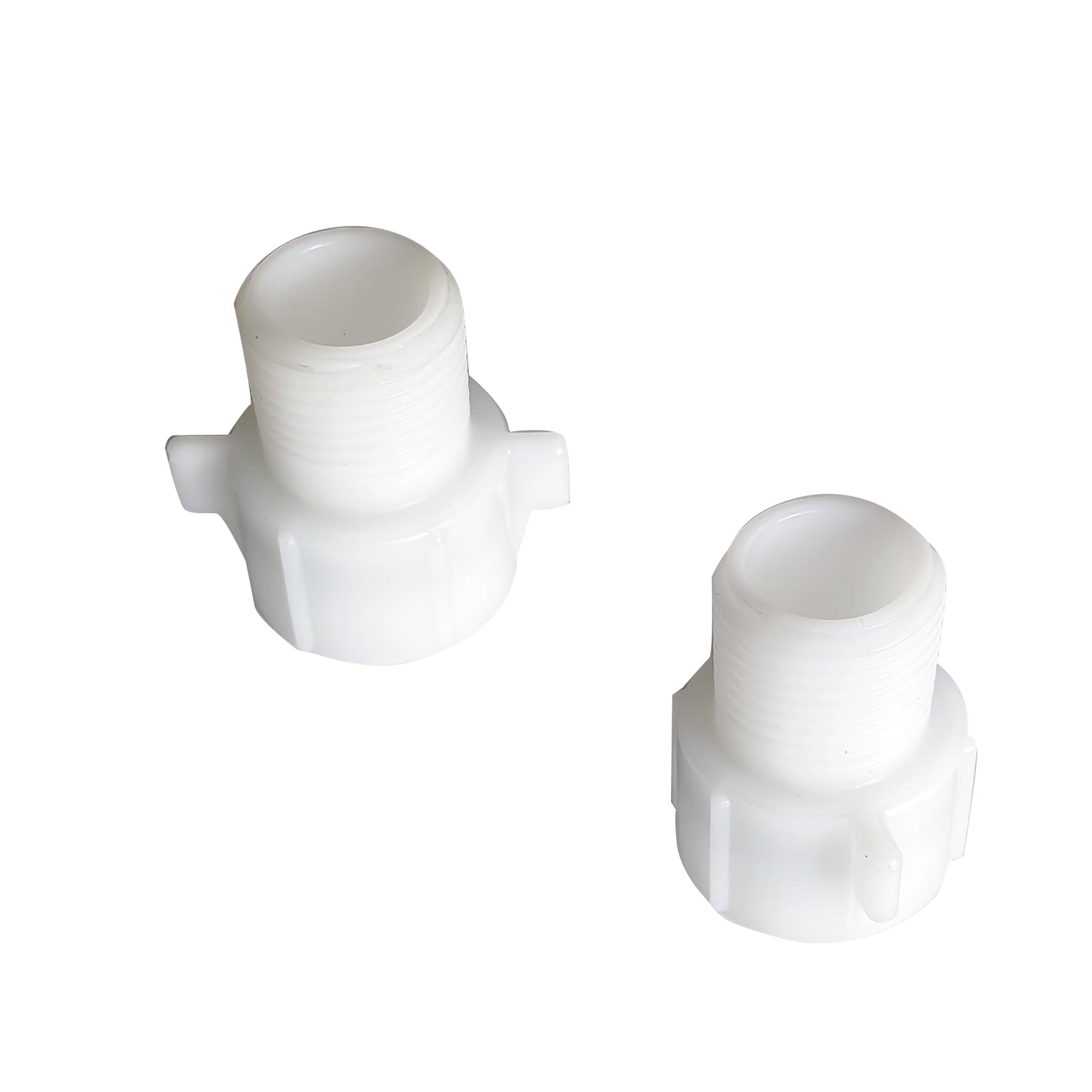 Wonchael WKP001 2-PACK Plastic Water Inlet Adapter 7/8 Inch Female to 1/2 Male for Toilet Fill Valve Replacement Kit Part