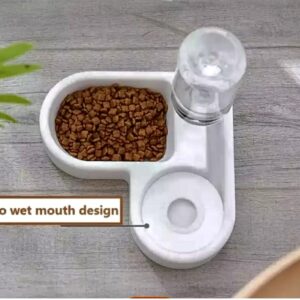 Refilling Water Bowl for Small Pets Food and Water Feeder Cats Dogs Rabbits