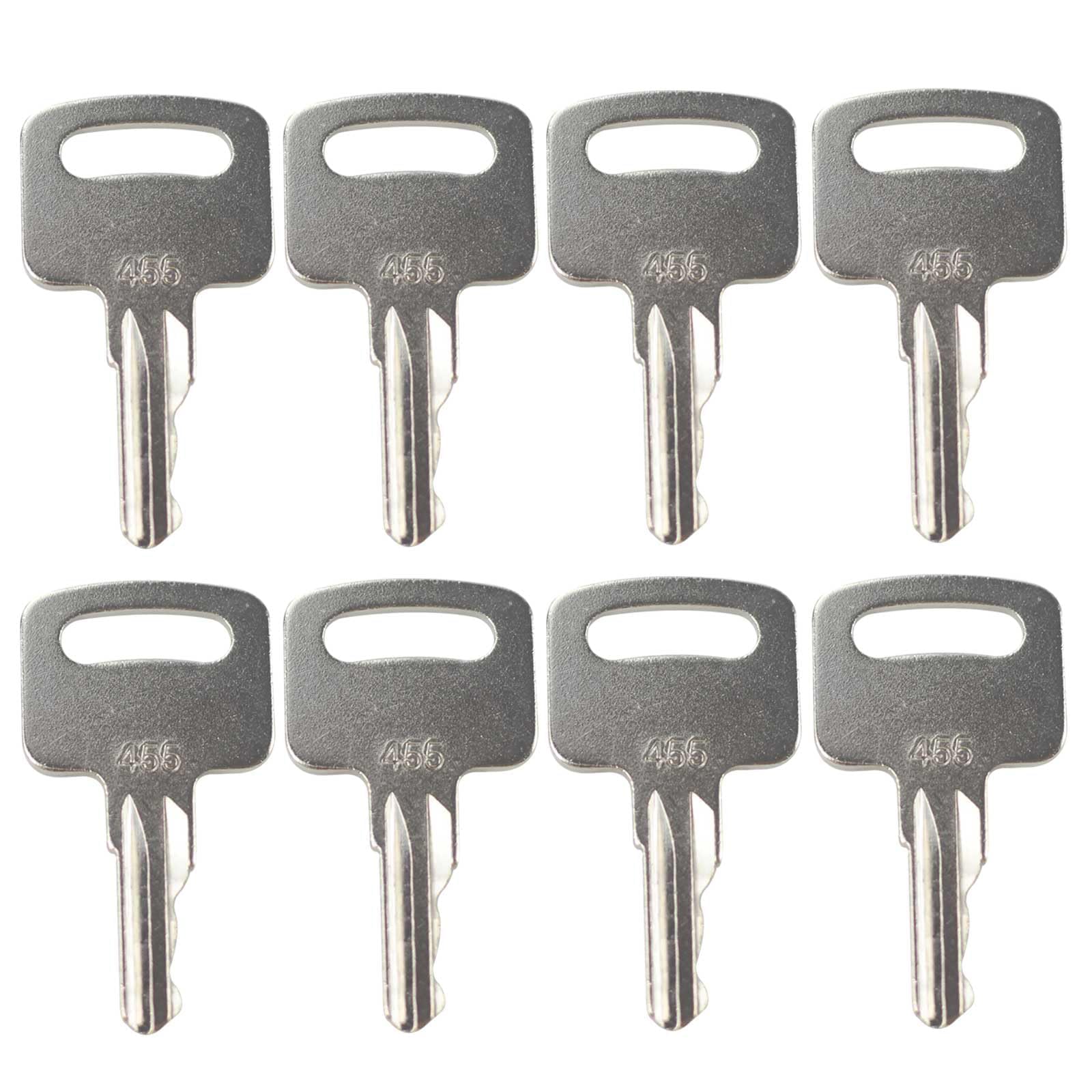 Solarhome 100X Ignition Keys 455 Compatible with Boom Lifts Genie Heavy Equipment Forklift Skyjack Terex