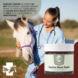 Vet Grade Horse Wellness Paste for Skin Anomalies | 1oz All-Natural Formula | Equine & Livestock Care