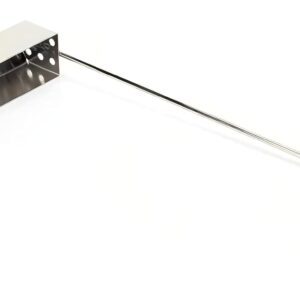 OCS Parts 20" Deep Fryer Scoop - Stainless Steel Fryer Cleaner - Crumb Cleaner with Drain Holes