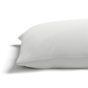 clean skin club silver-ion infused pillowcase for clearer skin & a fresher sleep, ultra soft, odor fighting