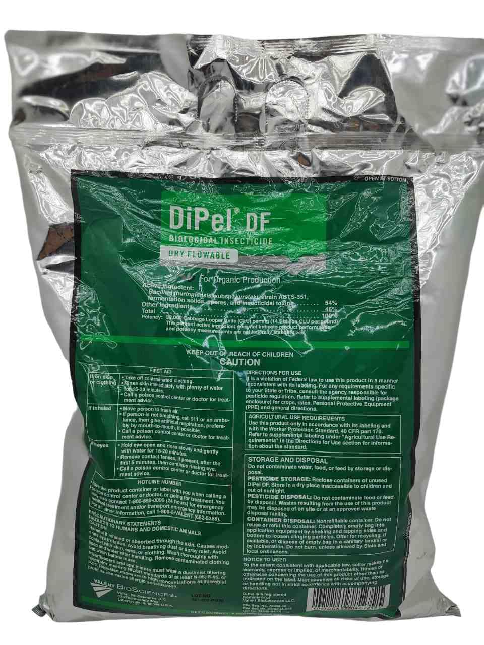 DiPel Biological Insecticide DF 5lb Bag