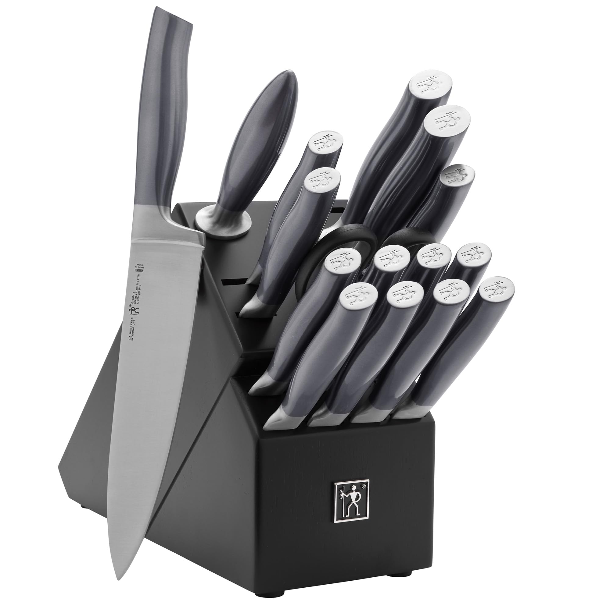 HENCKELS Graphite 17-pc Knife Block Set