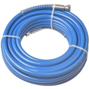 GDHXW 50FT Airless Paint Spray Hose Double Layer Braided Wire Upgraded 8500 PSI High Pressure Flexible Nylon Tube Universal Paint Sprayer 1/4 inch