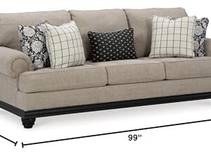 Signature Design by Ashley Elbiani Classic Sofa for Living Room, Light Gray