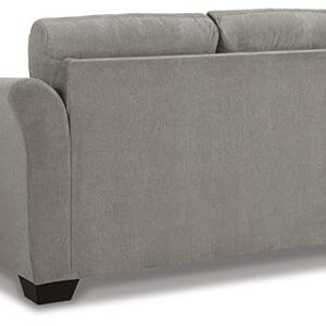 Signature Design by Ashley Miravel Casual Loveseat for Living Room, Light Gray