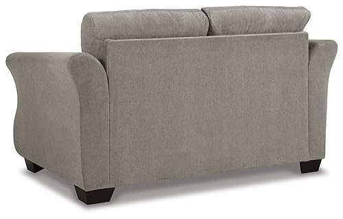 Signature Design by Ashley Miravel Casual Loveseat for Living Room, Light Gray