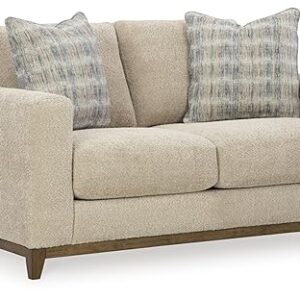 Signature Design by Ashley Parklynn Classic Loveseat for Living Room, Beige