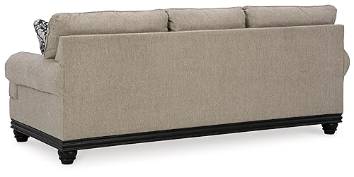 Signature Design by Ashley Elbiani Classic Sofa for Living Room, Light Gray