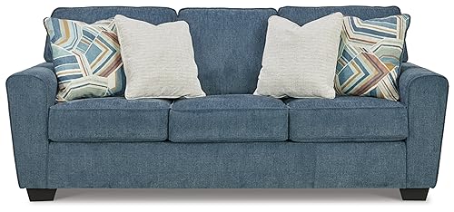 Signature Design by Ashley Cashton Casual Sofa for Living Room, Blue