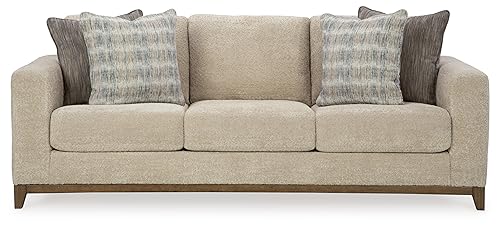 Signature Design by Ashley Parklynn Classic Sofa for Living Room, Beige