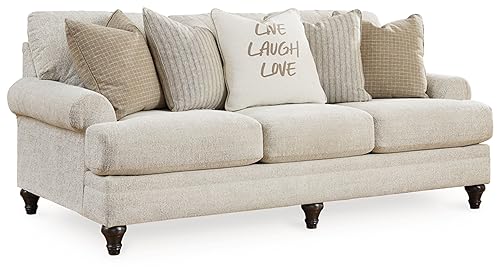 Signature Design by Ashley Valerani Classic Sofa for Living Room, Beige