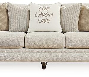 Signature Design by Ashley Valerani Classic Sofa for Living Room, Beige