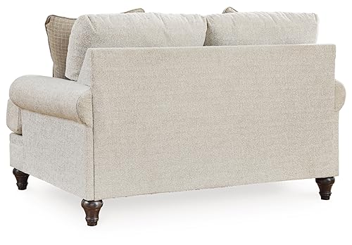 Signature Design by Ashley Valerani Classic Loveseat for Living Room, Beige