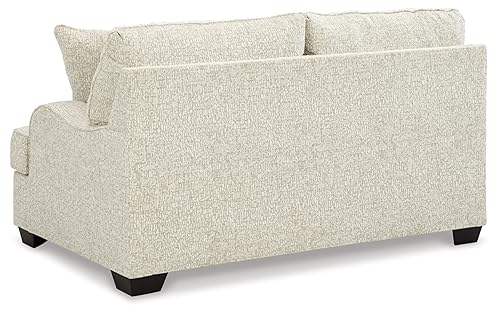 Signature Design by Ashley Valerano Casual Loveseat for Living Room, Beige