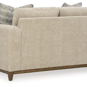 Signature Design by Ashley Parklynn Classic Loveseat for Living Room, Beige