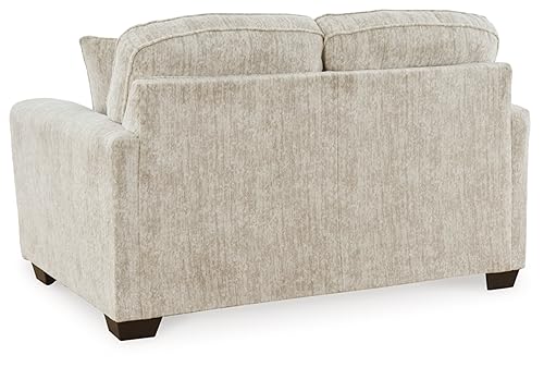 Signature Design by Ashley Lonoke Contemporary Loveseat for Living Room, Beige