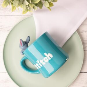 Disney Lilo and Stitch Figural Character Mug Kitchen Accessories | Cute Ceramic Housewarming Gifts For Men And Women And Kids | Official Licensee | 1 Set