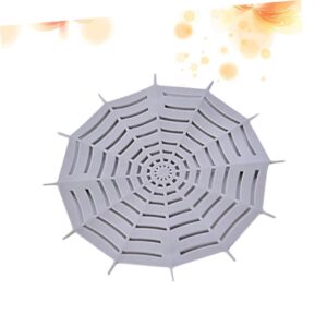 DOITOOL 5pcs Bathroom Sink Drain Stopper Creative Bathtub Stopper Kitchen Drain Plugs Shower Hair Catcher Sink Hair Stopper Drain Filter Screen Floor Hair Stopper Basket Spider Web