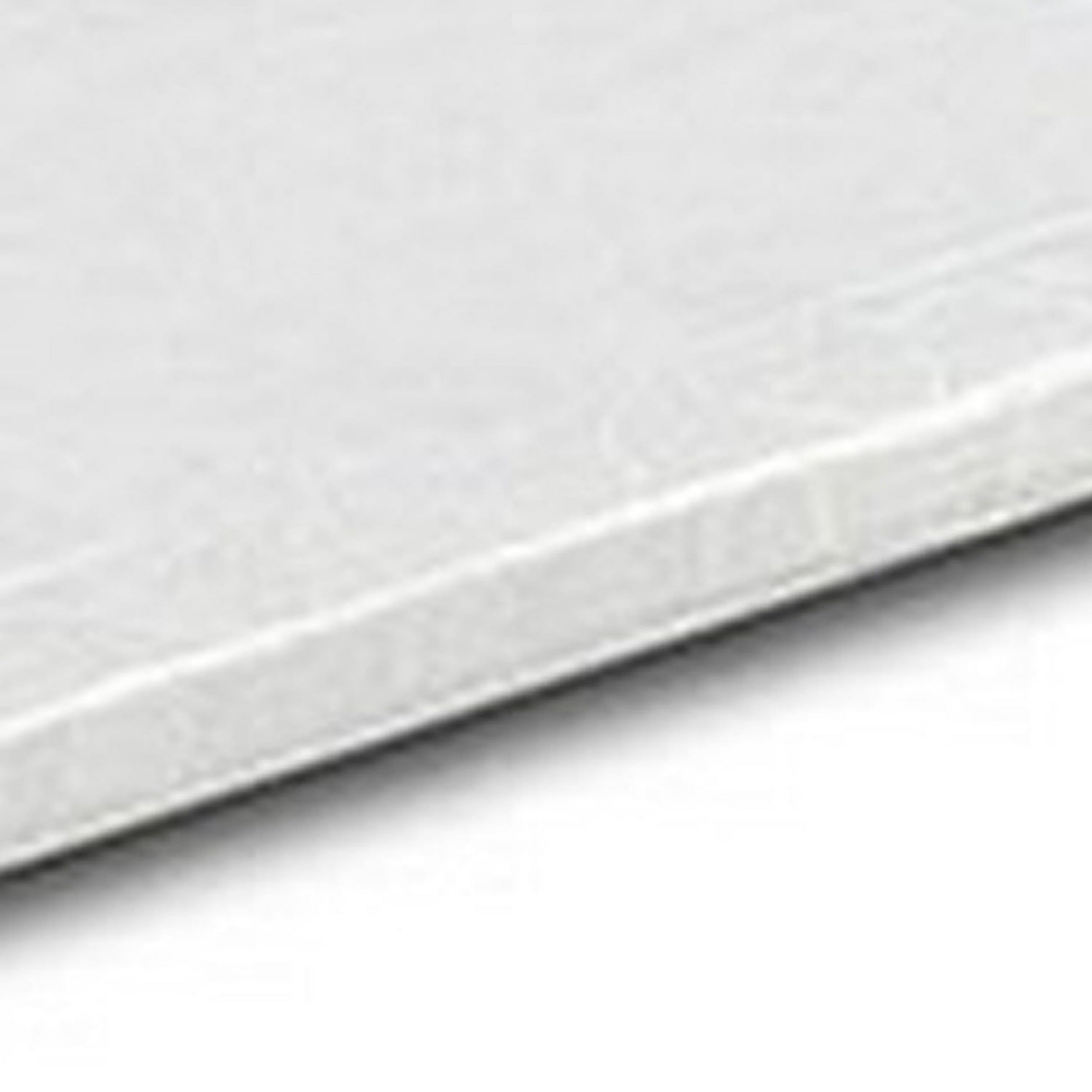 Benjara Amo 2 Inch King Size Bunkie Board Mattress Foundation with Slats, Foam, White