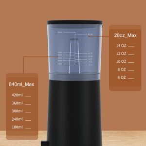 4 IN 1 Single Serve Coffee Maker with Milk Frother and Coffee Grinder, Coffee Maker for K Cup and Ground Coffee, with 30 oz Removable Water Reservoir, 6 to 14 oz. Brew Sizes, Coffee Machine for Home