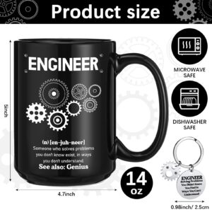 Panitay Engineer Gifts Set for Men Includes 9 in 1 Multi Tool Pen 14 oz Engineer Coffee Mug Keychain Socks Gadgets Thanksgiving Christmas Birthday Retirement Gifts for Mechanical Electrical Engineers