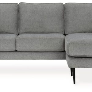 Signature Design by Ashley Hazela Contemporary Sectional Sofa Couch with Chaise Lounge, Gray