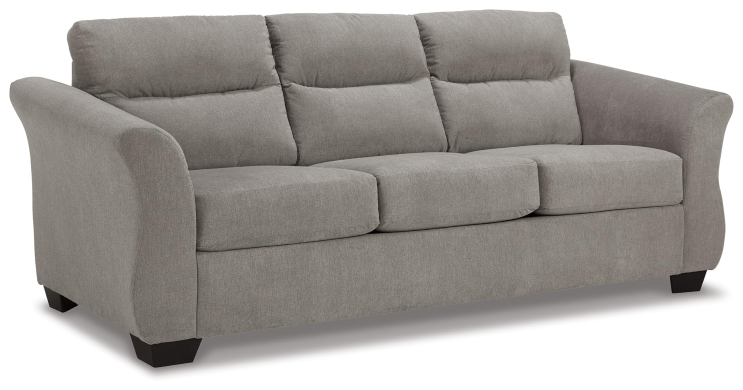 Signature Design by Ashley Miravel Casual Sofa for Living Room, Light Gray