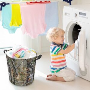 Laundry Basket - Hunting Camo Handy Laundry Collapsible Foldable, Decorative Storage Baskets for Toys