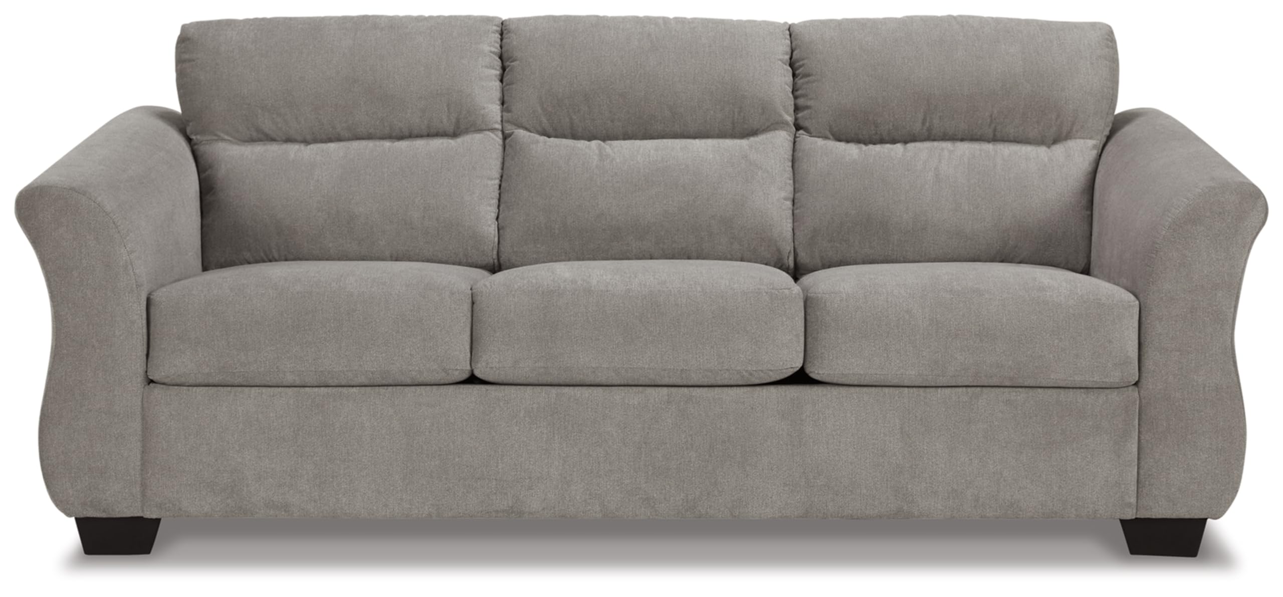 Signature Design by Ashley Miravel Casual Sofa for Living Room, Light Gray