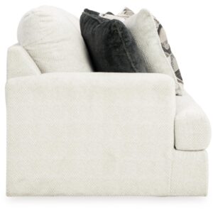 Signature Design by Ashley Karinne Coastal Sofa with Non-skid Legs, White