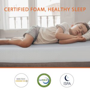 5/6/8/10/12 Inch Twin Mattress, Gel Memory Foam Mattress Pad for Cool Sleep & Pressure Relief, Medium Firm Twin Mattress for Kids, Adults, Bunk Bed, Trundle Bed, CertiPUR-US Certified (10 in, Twin)