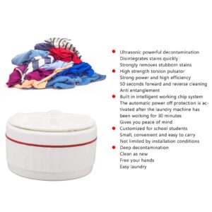 Washing Machine Ultrasonic Turbine Washing Machine Portable Washer Machine Ultrasonic Washer Portable Washing Machine for Travelling Business Trip Camping 27W