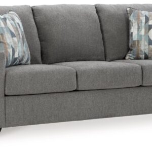 Signature Design by Ashley Deltona Casual Sofa for Living Room, Gray