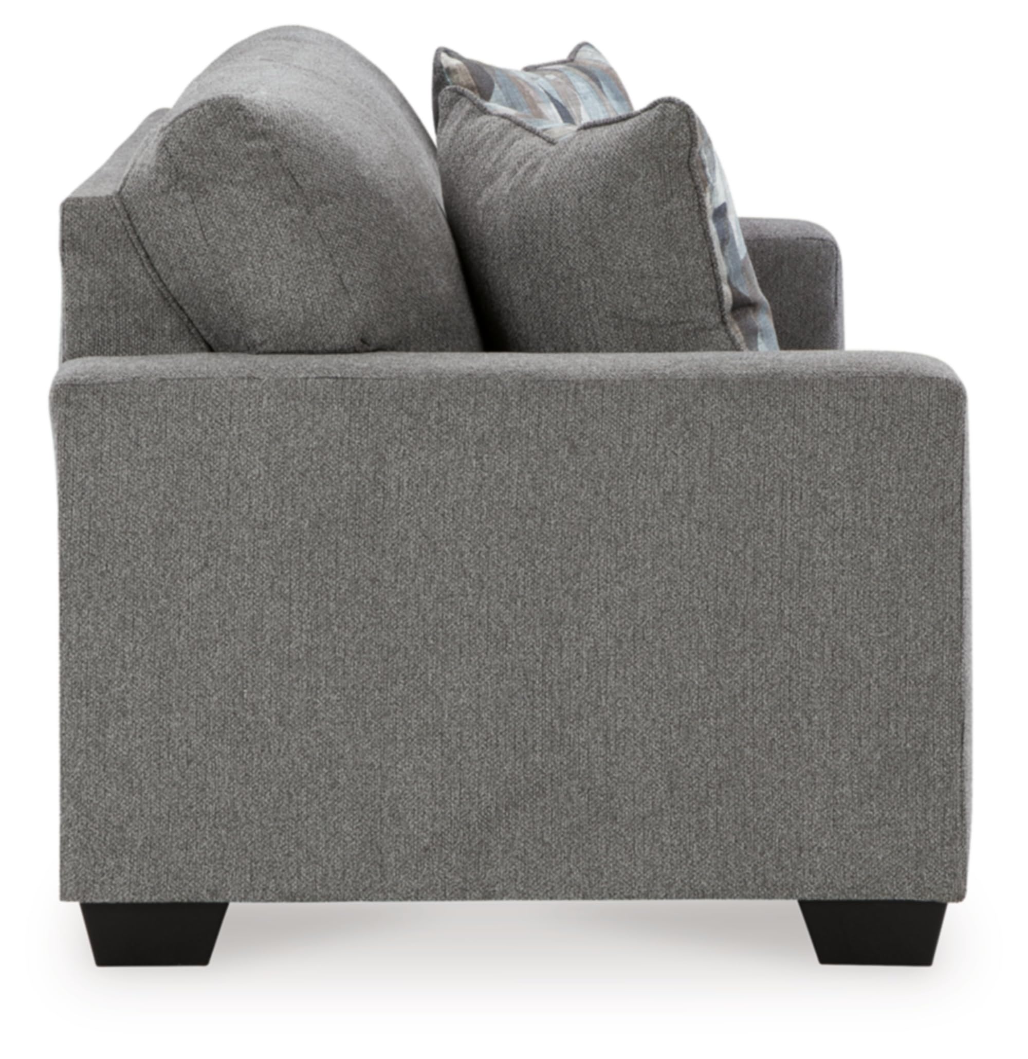 Signature Design by Ashley Deltona Casual Sofa for Living Room, Gray