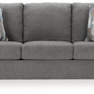 Signature Design by Ashley Deltona Casual Sofa for Living Room, Gray