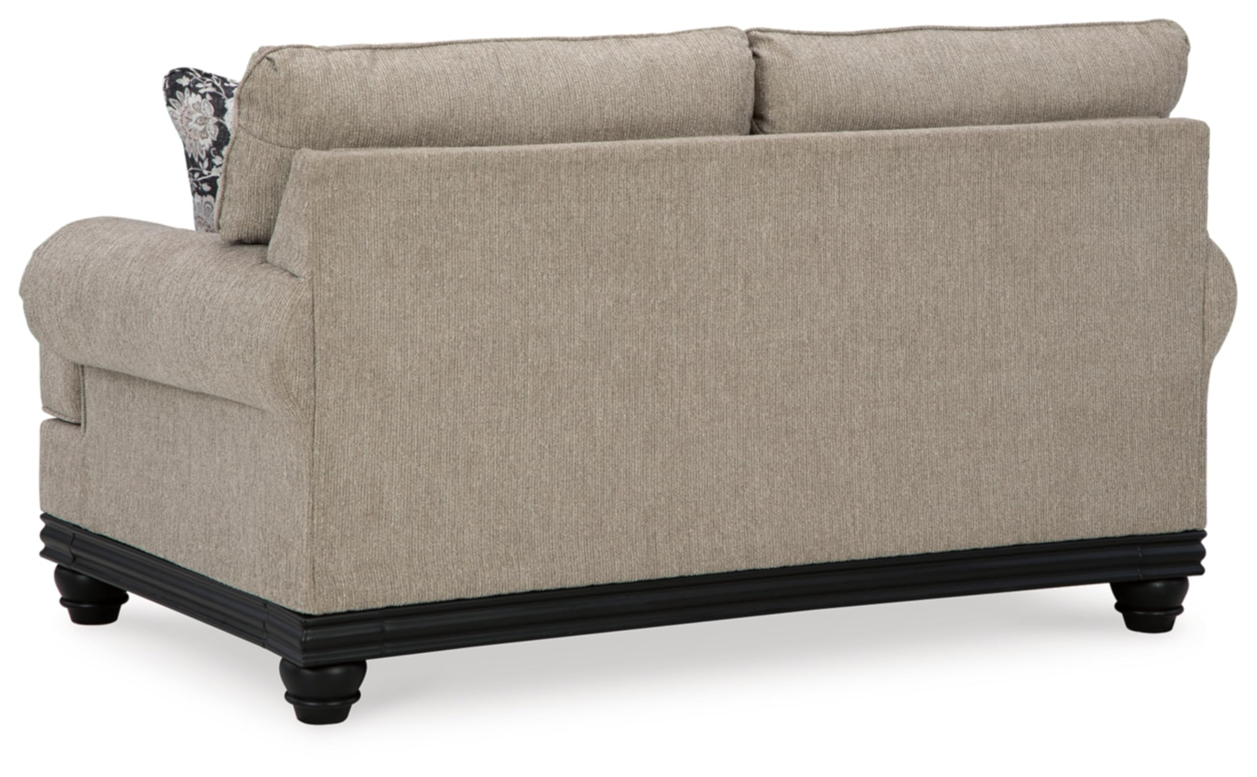 Signature Design by Ashley Elbiani Classic Loveseat for Living Room, Light Gray