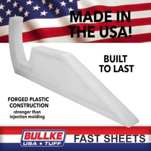 bullke The Original Mattress Lifter Ergonomic USA Made Bed Maker Tool to Helps Lift and Hold The Mattress, Better Handle Design Can Tuck Sheets or Bed Skirts, Wedge Design