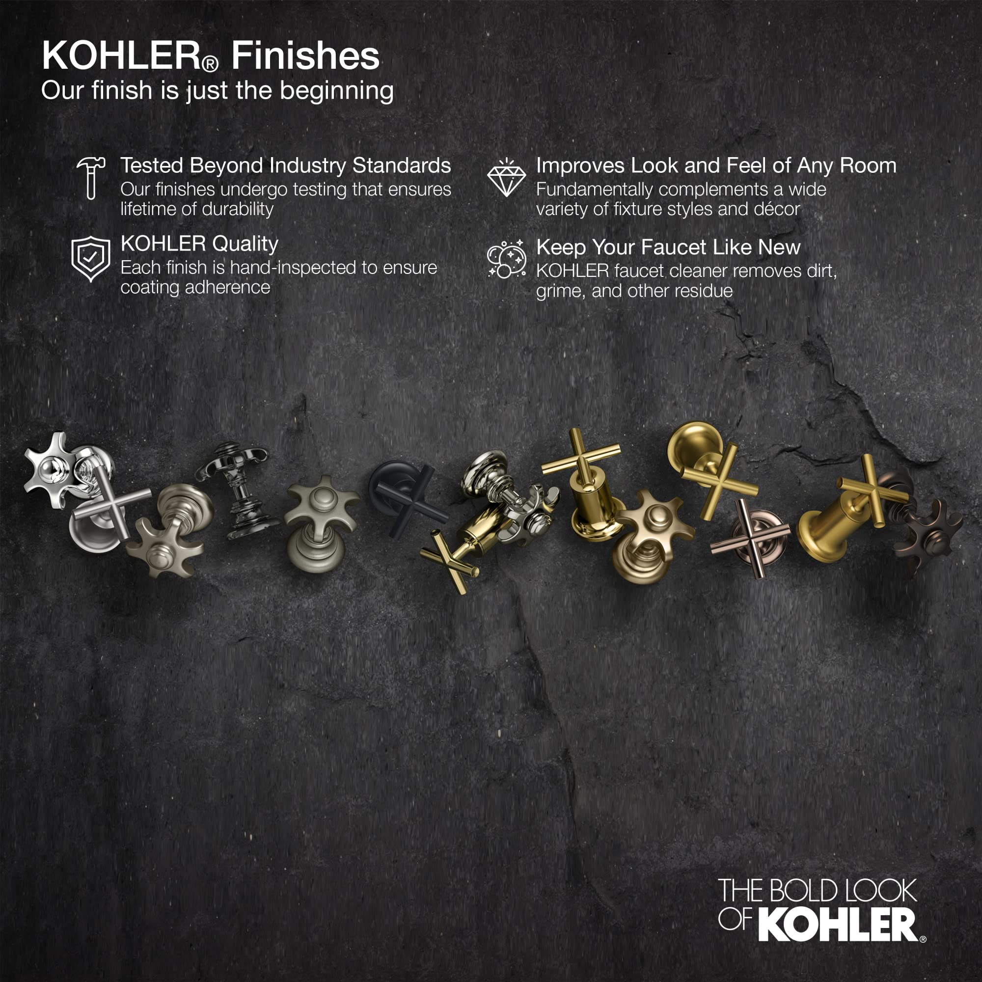 Kohler K-TS97074-4Y-2MB Pitch Rite-Temp Bath and Shower Trim Kit, 2.5 GPM, Vibrant Brushed Moderne Brass